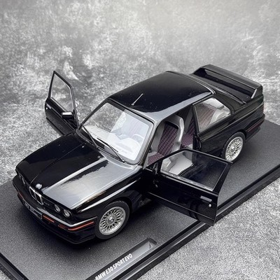 Solido 1/18 BMW M3 E30 Sport EVO Evolution Metal Diecast Model Car Black Display