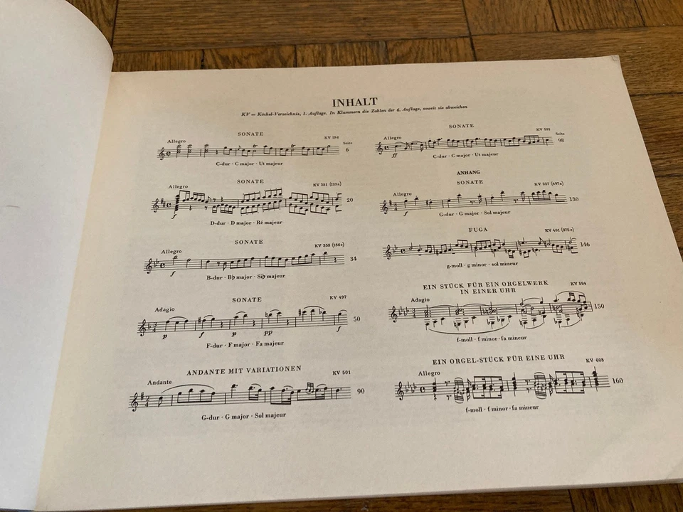 Lot of 2 Henle Sheet Music Books, Mozart & Schubert Work for Piano for two Hands - Image 4 of 4