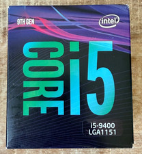Intel Core i5-9400 9th Gen 2.9GHz 6-Core LGA1151 CPU BX80684I59400 NEW Sealed