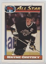 1991-92 Topps Wayne Gretzky #258 HOF 16aj