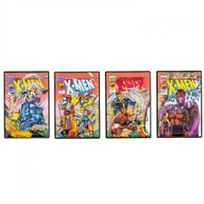 X-Men #1 Cover Variants by Jim Lee Collectors Edition Set of 4 Pins Multi-Color