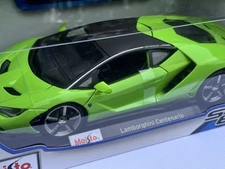 🔥 Maisto Special Ed 1:18 Green Lamborghini Centenario Die-Cast Model Car Toy 🔥