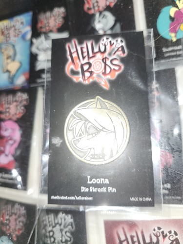 Vivziepop Helluva Boss Loona Die Struck Limited Edition Emaille Pin *NEU*