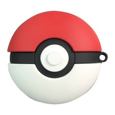 Poke Ball Pokemon Earphone Case For Apple Airpods 4,3,2,1 Shockproof Soft Cover