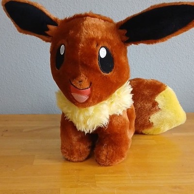 Build-A-Bear Workshop Pokémon Eevee Plush Brown Yellow 12'' Stuffed Animal