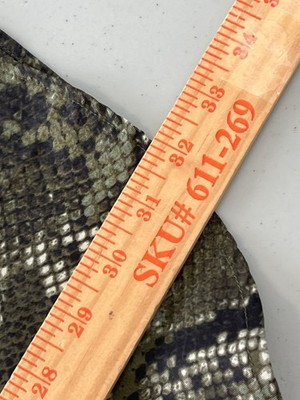 H&M Shirt Dress Size 2 Green Snake Print Shirt Dress Collared Belted Button  | eBay