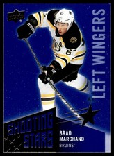 2018-19 Upper Deck Shooting Stars Left Wingers Brad Marchand Boston Bruins