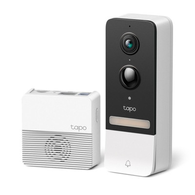 Tapo D230S1 2K 5MP Akku Video Türklingel kabellos, Überwachungskamera... 