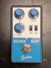Pédale d'effets guitare Fender Bassman Delay utilisée