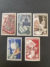 France Année 1954 N° 970 / 974 Neuf ** Luxe Série Productions De Luxe