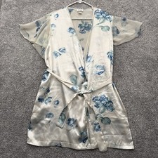 Cinema Etoile Robe Womens Large Satin Floral Romantic Fairycore Cottagecore Chic