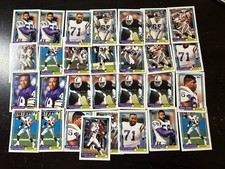 Minnesota Vikings Sports Trading Card Lot of 29