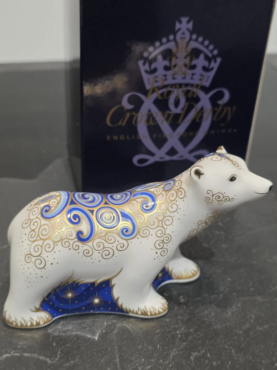 Royal Crown Derby Bear for sale | eBay UK