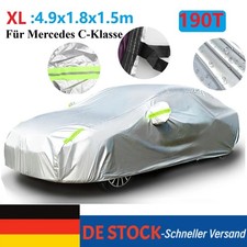 Für Mercedes C-Klasse Ganzgarage Abdeckplane Autoabdeckung Vollgarage Wasserfest