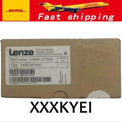 E82EV251K2C New Sealed LENZE 8200 Vector Frequency Inverter E82EV251K2C