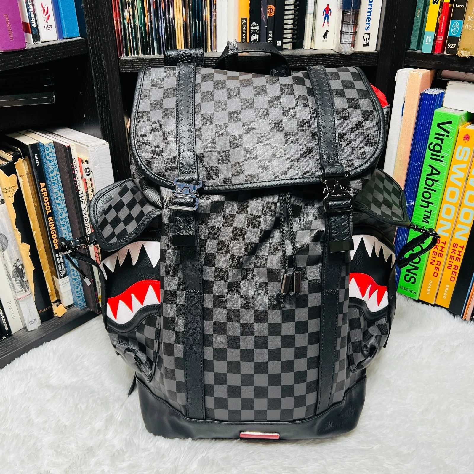 SPRAYGROUND HENNY AIIR TO THE THRONE MONTE CARLO BACKPACK / BOOK BAG