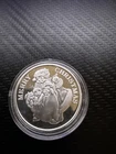 Merry Christmas One Troy Ounce .999 Fine Silver 2000