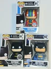 🦇BATMAN 🦇 FUNKO POP ANIMATED RAINBOW 2016 NY COMIC CON Figure LOT
