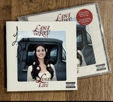 *SIGNED* Lana Del Rey - Lust for Life CD sealed/new w/ autographed booklet!!