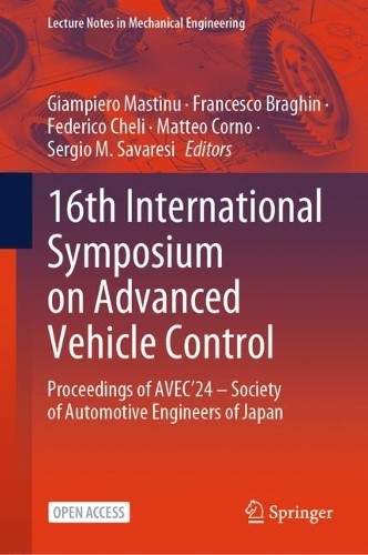 16th International Symposium on Advanced Vehicle Control by G... - 9783031703911