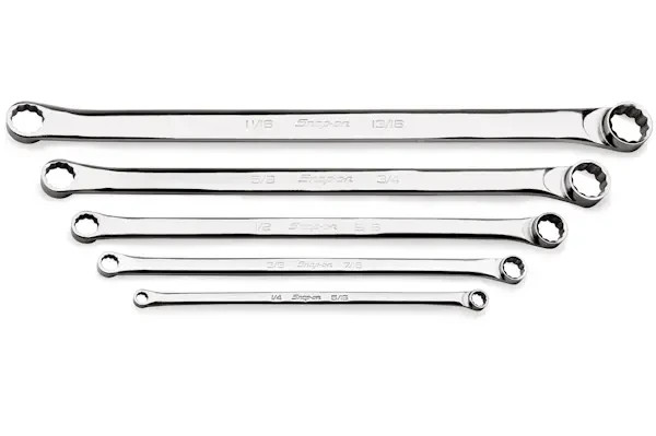SNAP ON XDH605 5Pc 12Pt SAE HI PERFORMANCE Wrench Set 1/4-13/16
