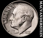 1955 Silver Roosevelt Dime - Choice Gem Brilliant Uncirculated  Lustrous  #K151