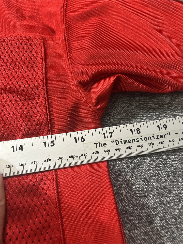 Adidas NC State Football Jersey Youth 12-14 Wolfpack #8 Boys - Image 4 of 4