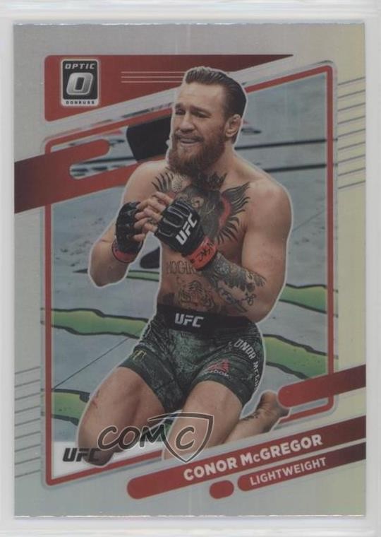 2022 Panini Donruss Optic UFC Holo Prizm Conor McGregor #75 yu8