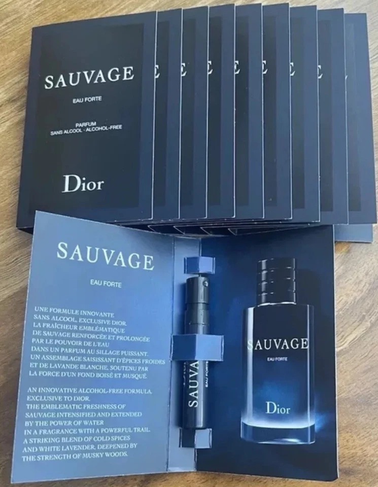CHRISTIAN DIOR S.A. Dior Sauvage Eau Forte Parfum 2024 Alcohol Free ( 10 x 1ml )