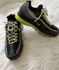 Nike Womens Air Max 24-7 Black-Volt Neon Attack Pack 397292-031 Black - Sz 10