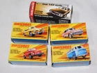 MATCHBOX LOT 5 BOXES ONLY AW & LESNEY EDITION TYPE 181 '57 CHEVY T2 BUS GHIA