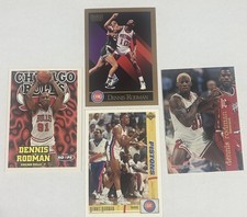 Hoops 1989-90 NBA Hoops Dennis Rodman 4-Card ...