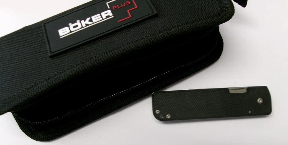 Boker Plus 01BO465 Lancer 42 Folding Knife G-10 & Stainless Steel Handles NEW! - Image 3 of 4