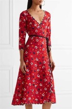vintage marc jacobs red wrap dress