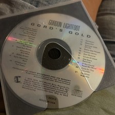 GORDON LIGHTFOOT - GORD'S GOLD CD  Disc Only No Art