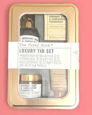 The Fuzzy Duck Luxury Tin Body Care Set Men's Gift