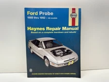 1989-1992 Ford Probe Haynes Repair Manual 1990 1991