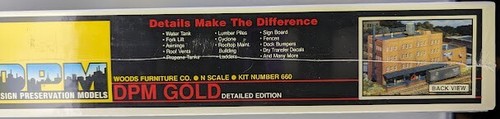 Design Preservation Models #660 N Scale Woods Furniture Co Kit - Picture 2 of 3