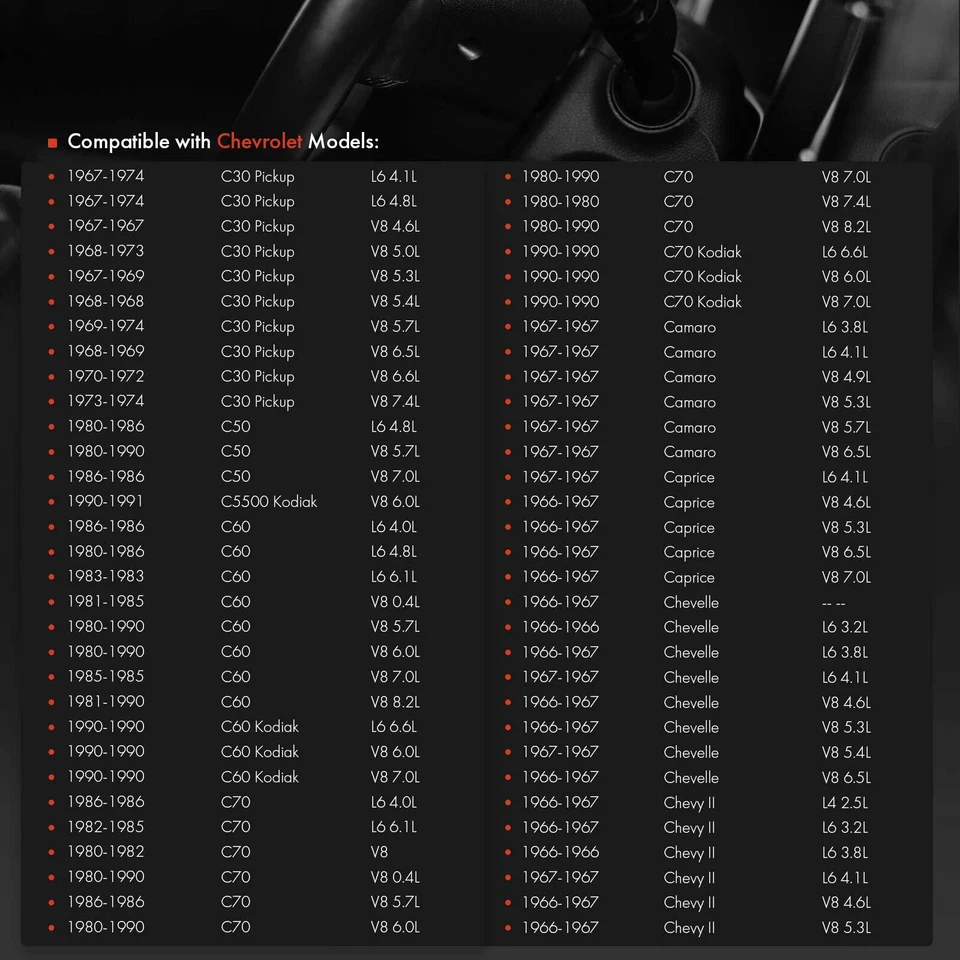 Cilindro de bloqueo de encendido Zamak5 con 2 llaves para Chevy Malibu Impala Camaro Corvette Foto 3 de 4