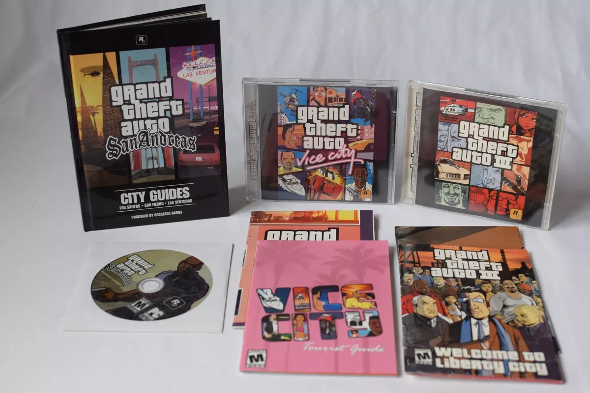 Grand Theft Auto San Andreas PS2 (Platinum) PAL *Complete Manual and Map*