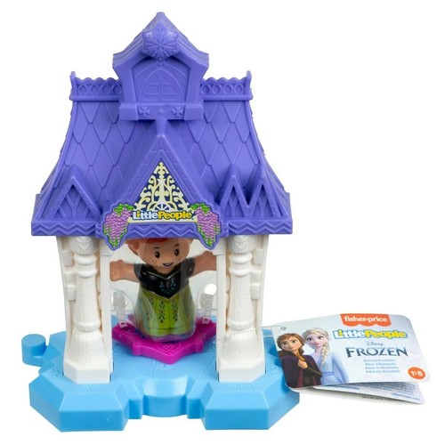 Frozen Snowflake Village de Fisher-Price Little People Elsas Palast, Anna, Olaf - Bild 4 von 5