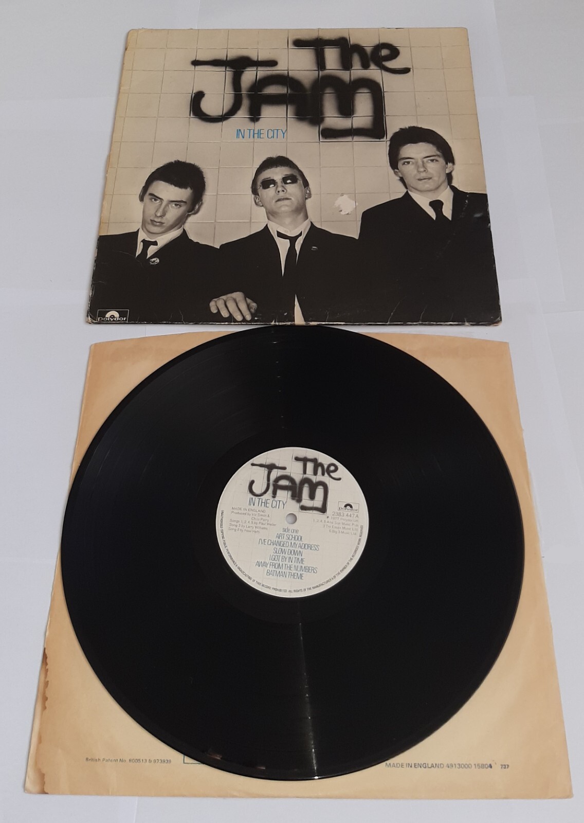 THE JAM IN THE CITY 1ST PRESS ALBUM UK VINYL LP 1977 RARE! OLD VINTAGE RECORD! eBay