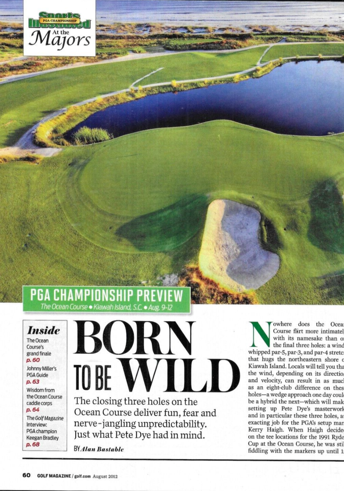 Golf Magazine Keegan Bradley Clutch PGA Championship Preview Billy