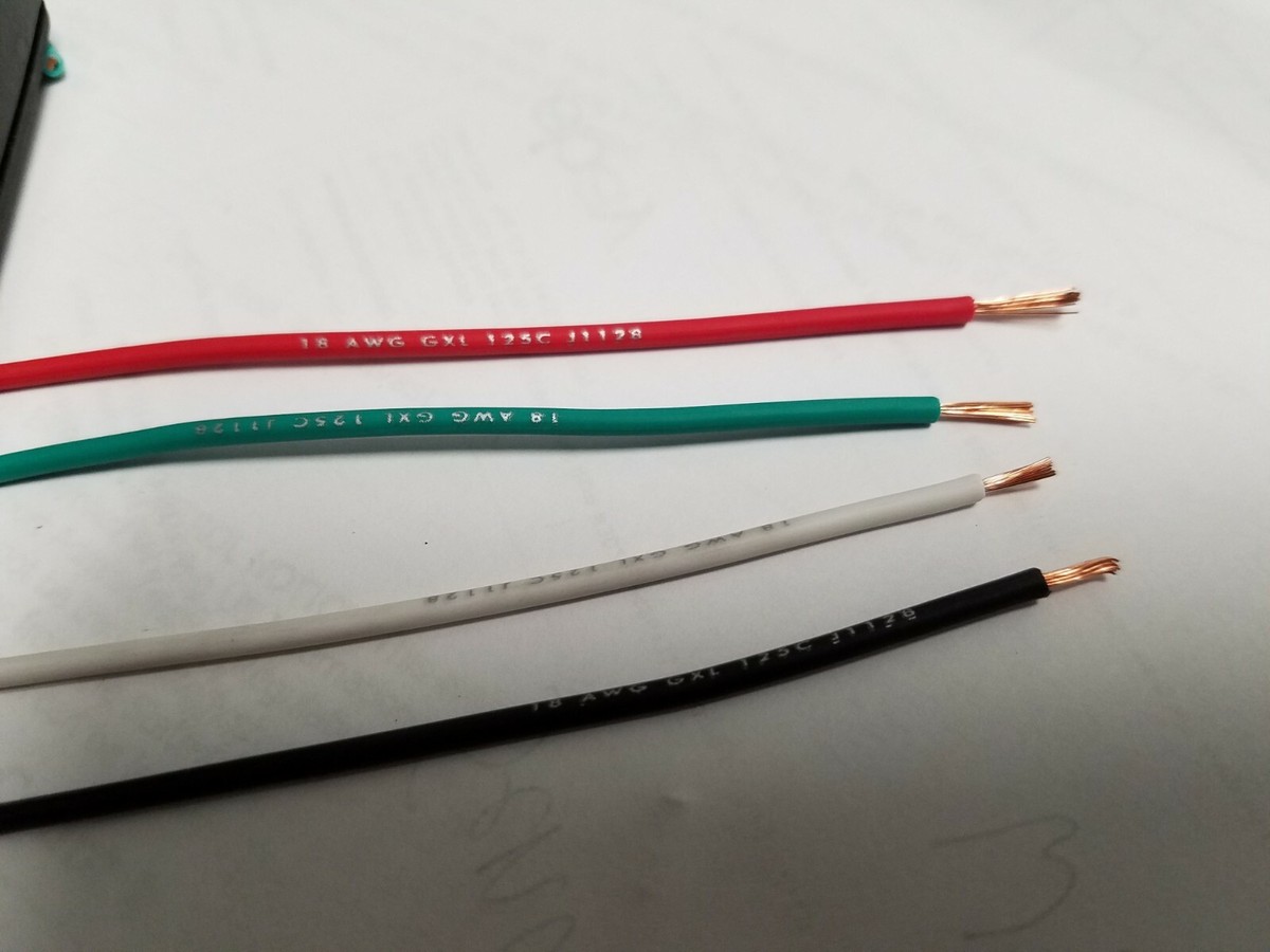 Filo Auto 18 AWG Filo Per Auto 18 AWG GXL Alta Temperatura - 10