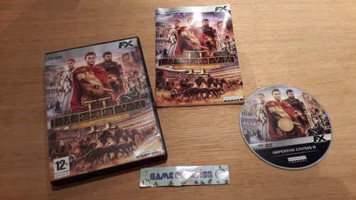 IMPERIVM CIVITAS II / IMPERIUM CIVITAS II 2 / PC DVD-ROM PAL ITA / Complete