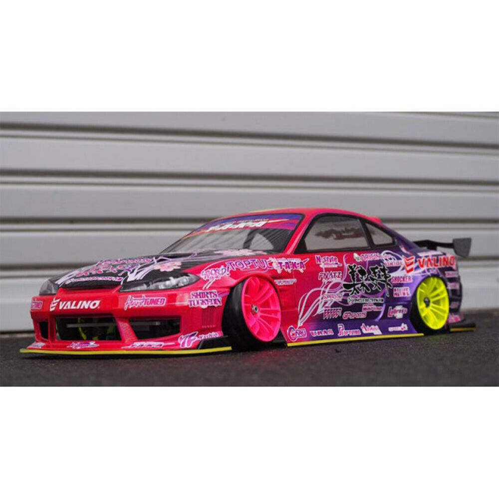 Addiction RC 1/10 Nissan S15 Silvia Miki Takagi Clear Body Addiction RC 1/10 Nissan S15 Silvia Miki Takagi Clear Body