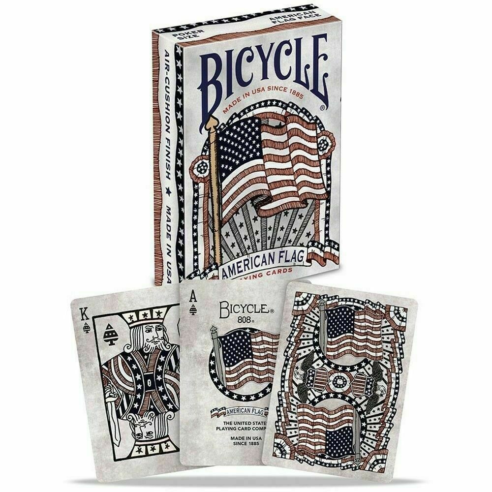 Bicycle AMERICAN FLAG Playing Cards, Poker, Retro, Cardistry