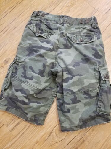 Vintage American Eagle Shorts Mens 32 Beige Cargo Army Heavy Duty 