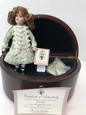 7.5” Wendy Lawton Artist Wood/bisque Doll “Electa Grace 41/250 W- Box MIB R