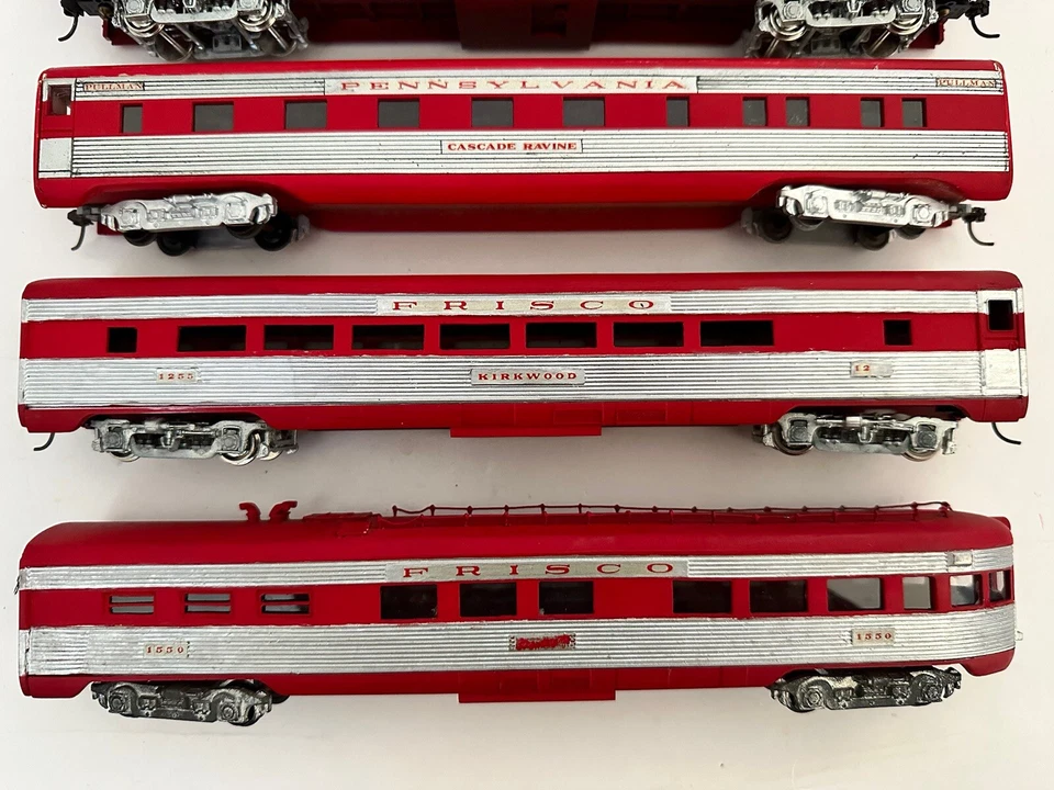 Juego de pasajeros Athearn HO Streamliner Texas especial sin caja Foto 3 de 4